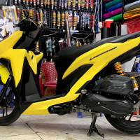 Wrap trùm đổi màu vàng chanh cho vario xinh tươi