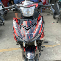 Tem trùm nhôm bóng cho exciter đỏ đen