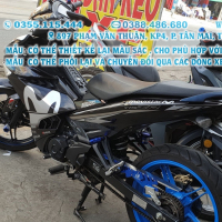 TEM ĐẸP EXCITER 150 movistart đen bạc