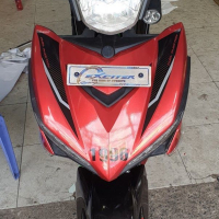 TEM ĐẸP EXCITER 150 candy đỏ đen