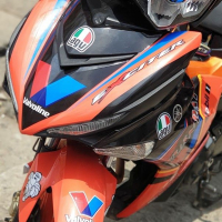 TEM ĐẸP EXCITER 150  cam đen