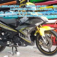 TEM ĐẸP EXCITER 150 mx king vàng đen