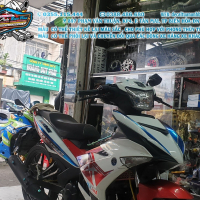 TEM ĐẸP EXCITER 150   trắng đỏ