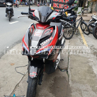 tem xe ARIBLADE 2016-2019  tenzo đen đỏ