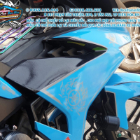 TEM ĐẸP EXCITER 150 movistart  xanh