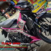 Tem Trùm SAtria Hayabusha HỒng cánh sen