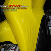 Dán decal xe sh đẹp -  mẫu dán xe Sh 2020 2021 MÀU VÀNG đẹp và hot nhất