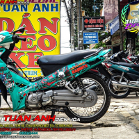 TEM XE SIRIUS  XANH  ĐEN  THÒ NGỌC