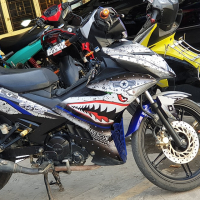 Tem exciter 150 cá mập cực đep