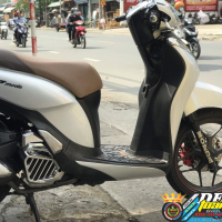 WRAP  DÁN ĐỔI MÀU  SH mode trắng ánh kim