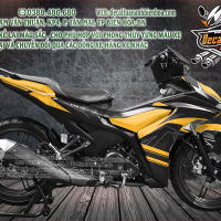 TEM ĐẸP EXCITER 155 NEW   AB VÀNG