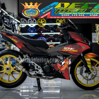 TEM WINNER X  ĐỎ ĐEN 3D
