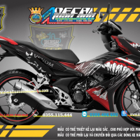 tem xe winner x vemon   đen đỏ