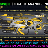 EXCITER 150  CUROMINA VÀNG ĐEN