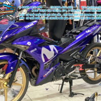 TEM ĐẸP EXCITER 150     movistart xanh bạc