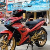 TEM ĐẸP EXCITER 150 cam đen candy