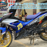 TEM ĐẸP EXCITER 150   xanh gp