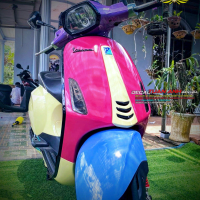 vespa phối màu độc đáo mới lạ