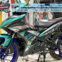 TEM ĐẸP EXCITER 150    y15zr xanh ngọc