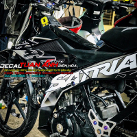 TEM RỜI SATRIA 150 HAYABUSA  XE ĐEN
