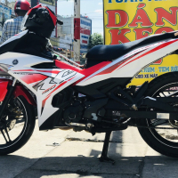 TEM ĐẸP EXCITER 150 rc zin trắng đỏ