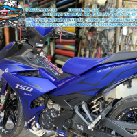 TEM ĐẸP EXCITER 150 xanh nhám gp