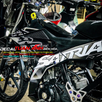 TEM RỜI SATRIA 150 HAYABUSA  XE ĐEN