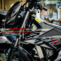 TEM RỜI SATRIA 150 HAYABUSA  XE ĐEN