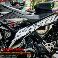 TEM RỜI SATRIA 150 HAYABUSA  XE ĐEN