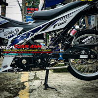 TEM SATRIA  TRẮNG XANH   ĐƠN GIẢN MÀ ĐẸP