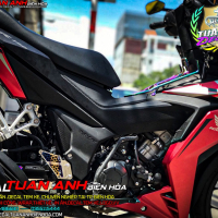 Tem Winner 150 - GTR  zin indo bạc Đỏ Đen