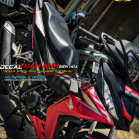 Tem Winner 150 - GTR  zin indo bạc Đỏ Đen