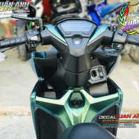 WRAP  DÁN ĐỔI MÀU  VARIO 150 XANH LỤC  BIẾN SẮC CỰC ĐỘC ĐÁO TẠI DECAL TUẤN ANH BIÊN HÒA