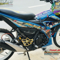 TEM SATRIA F150 MẪU TEM SONIC ĐỘC LẠ