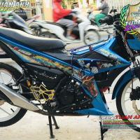 TEM SATRIA F150 MẪU TEM SONIC ĐỘC LẠ