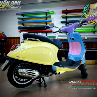 vespa phối màu độc đáo mới lạ