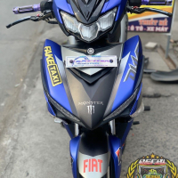 TEM ĐẸP EXCITER 150  xanh đen nhám