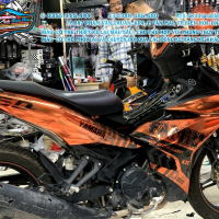 TEM ĐẸP EXCITER 150 crom cam đen
