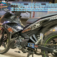 TEM ĐẸP EXCITER 150 hayabusa đen