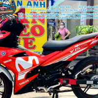 TEM ĐẸP EXCITER 150 movi đỏ trắng