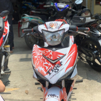 TEM ĐẸP EXCITER 150 tiger đỏ trắng