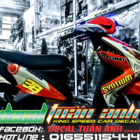 TEM TRÙM LUVIAS  trắng đỏ syntium