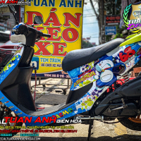 TEM XE Dio ZX phiên bản DORAEMON