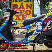 TEM XE Dio ZX phiên bản DORAEMON
