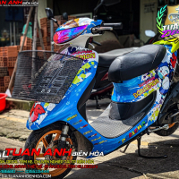 TEM XE Dio ZX phiên bản DORAEMON
