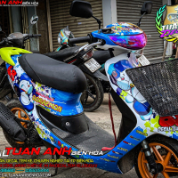 TEM XE Dio ZX phiên bản DORAEMON