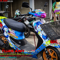TEM XE Dio ZX phiên bản DORAEMON