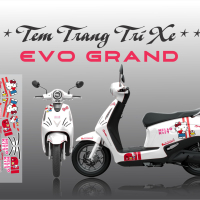 Tem Xe EVO Grand – Evo Max. tem hello kitty dễ thương