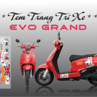 Tem Xe EVO Grand – Evo Max. tem hello kitty dễ thương