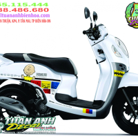tem xe  Scoopy phiên bản chú chó Snoopy